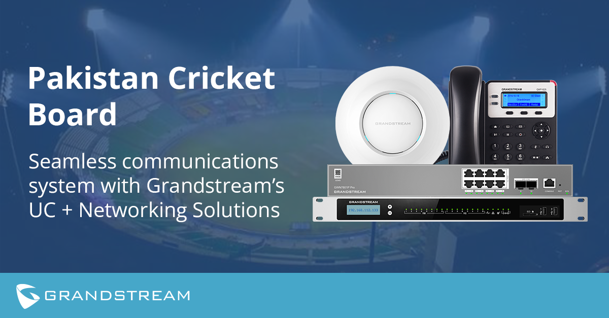Pakistan Cricket Board UC and Networking Solutions