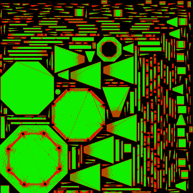 Interpolated texels