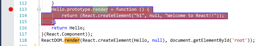 Set a breakpoint