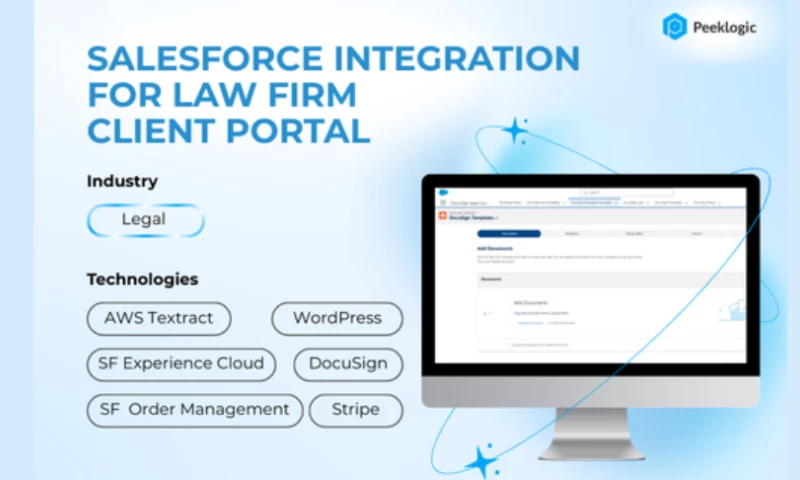 Peeklogic - Salesforce Integration for Law Firm Client Portal