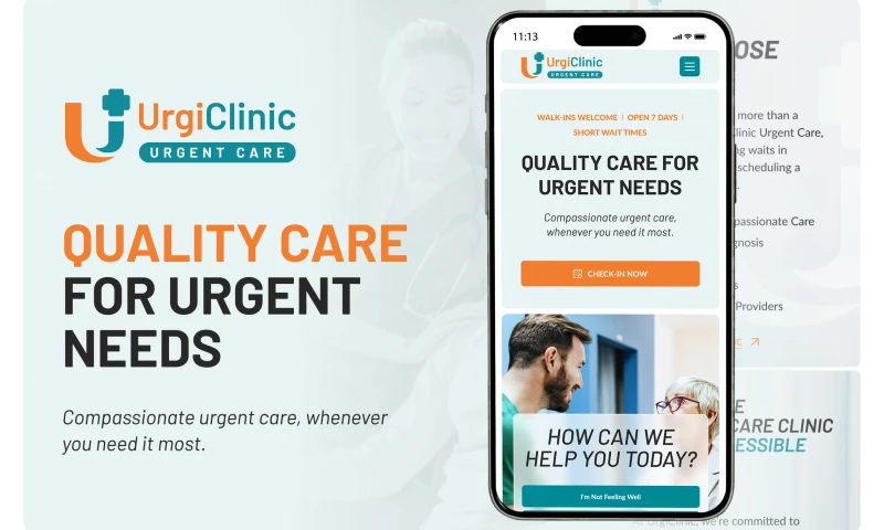 Web Loft Designs - UrgiClinic: Building a Better Patient Experience Online