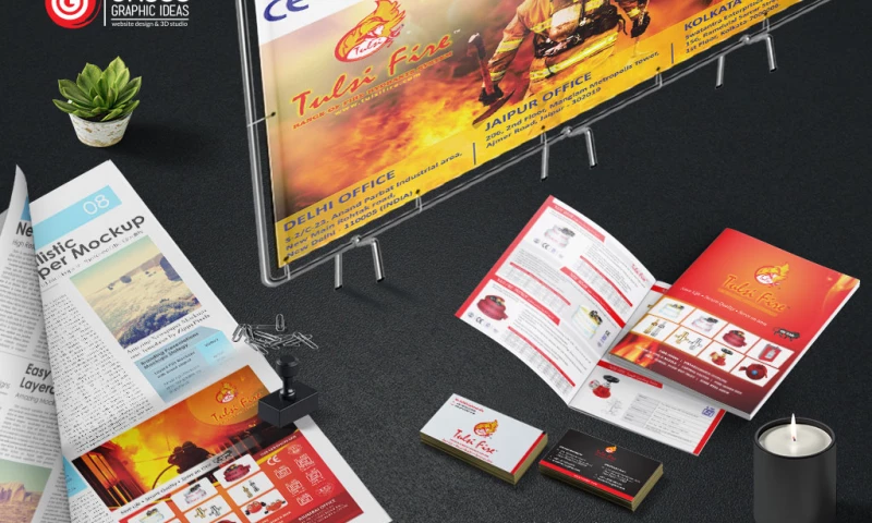CrossGraphicIdeas - Tulsi Fire