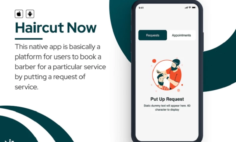 KONSTANT INFOSOLUTIONS - Online Barber Booking App