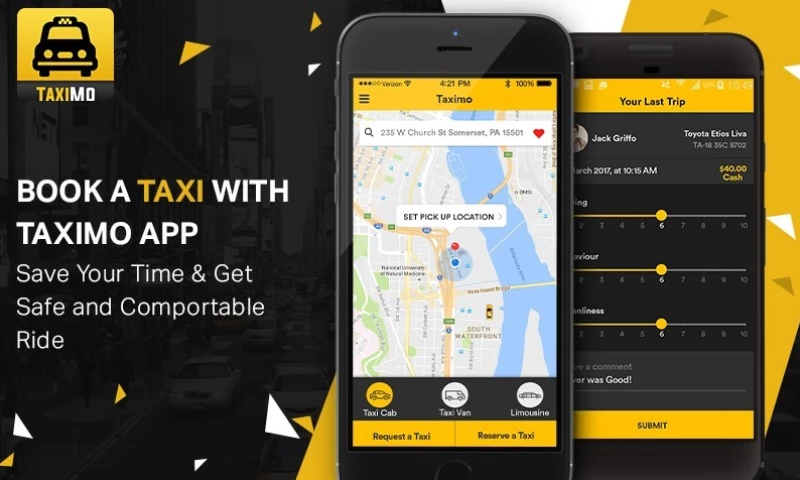 KONSTANT INFOSOLUTIONS - On-Demand Taxi Booking App