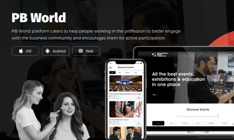 Mobcoder - Professional Beauty World - An Online Expo