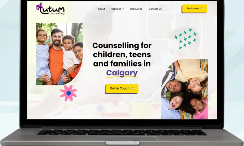 Consensus Creative - Tutum Counselling (Web Design, Development)