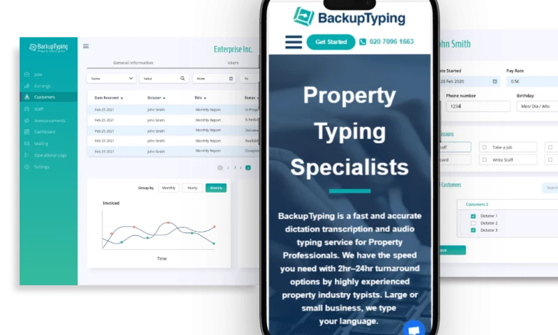 Leanware - Digital Platform Creation for Property Dictation