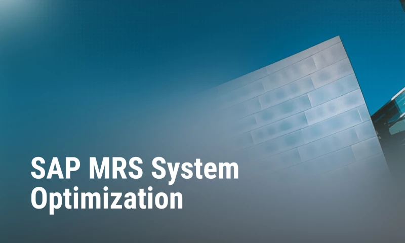 LeverX - SAP MRS system optimization for a steel manufacturing and mining company