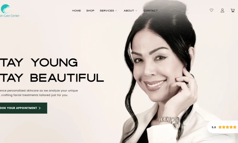 Genetech Solutions - OCSkin - Website Development