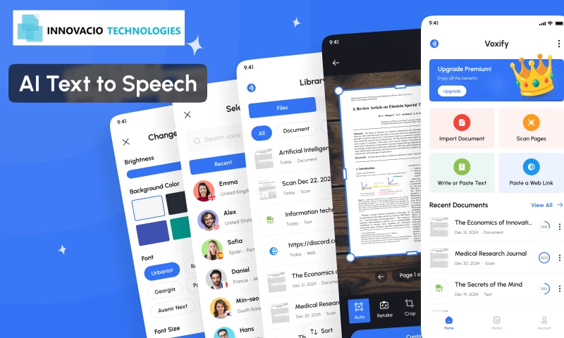 Innovacio Technologies - AI TEXT TO SPEECH