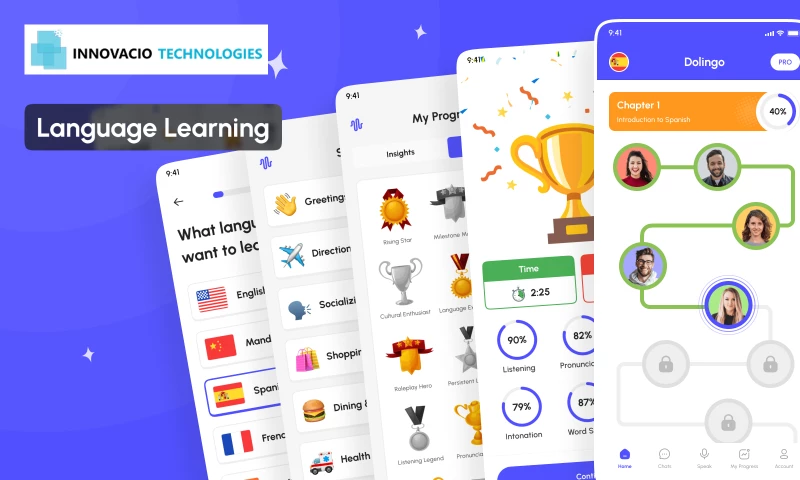 Innovacio Technologies - AI-Powered Language Learning & Fluency Platform