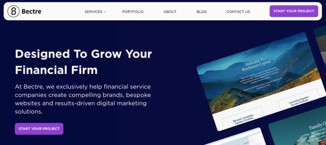 Bectre Digital Marketing for Financial Services