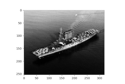 Image of the USS Lexington