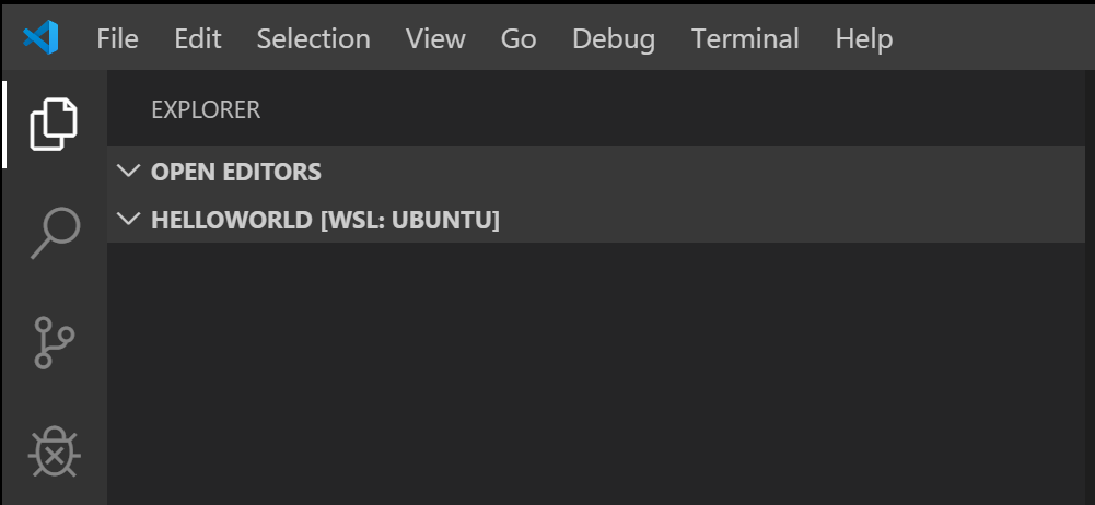 File Explorer in WSL
