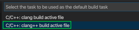 Build task