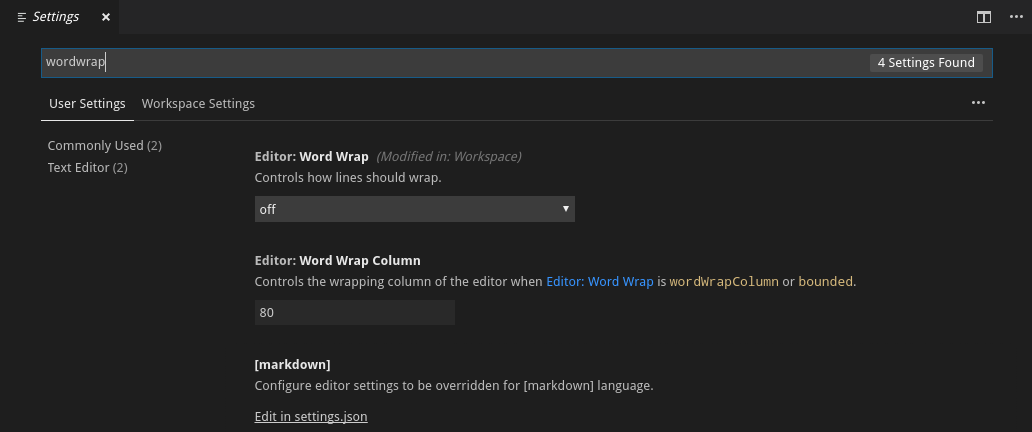 Settings Search