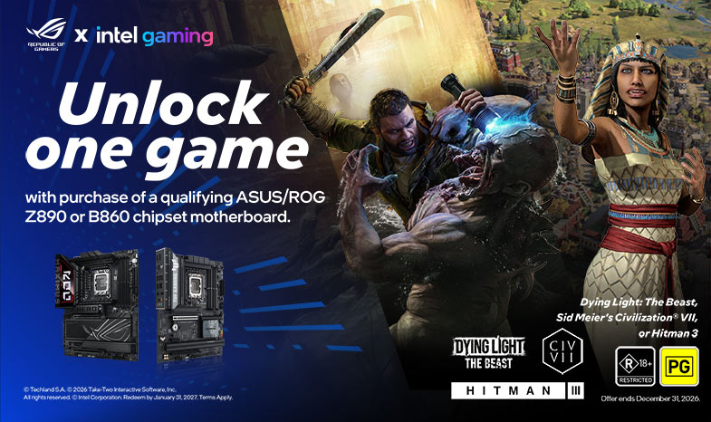 [ASUS MB x Intel] 2026 Motherboard Game Code Redemption