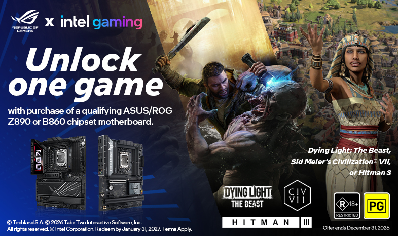 [ASUS MB x Intel] 2026 Motherboard Game Code Redemption