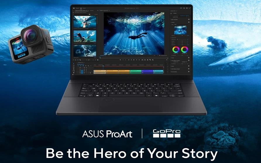 ASUS and GoPro have teamed up to bring creators an exclusive offer