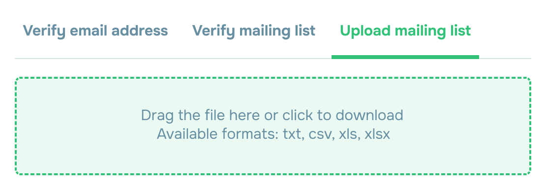 Überprüfung der Verteilerliste